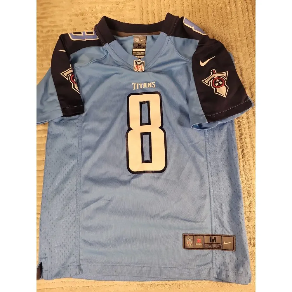 Nike Marcus Mariota Tennessee Titans Jersey Youth Medium Boys Kids Children